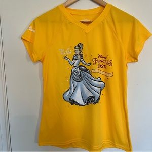 Disney RunDisney Princess Marathon Cinderella tshirt, medium NWOT